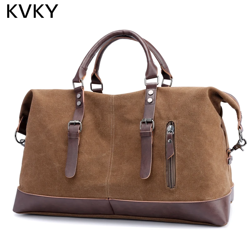 

2018 New Designer Men Large Capacity Canvas Mountaineer Travel Bag Multifunctional Totes Casual Trip Shoulder messenger Bags