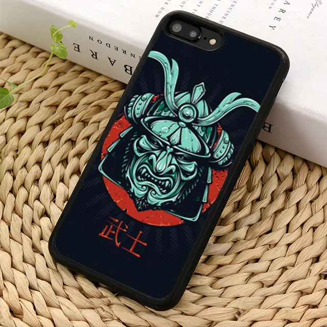 SHELI vintage Samurai Mask Helmet Phone Case Cover For iPhone 5 6 6s 7 8 plus 11 pro X XR XS max Samsung S6 S7 edge S8 S9 S10 |