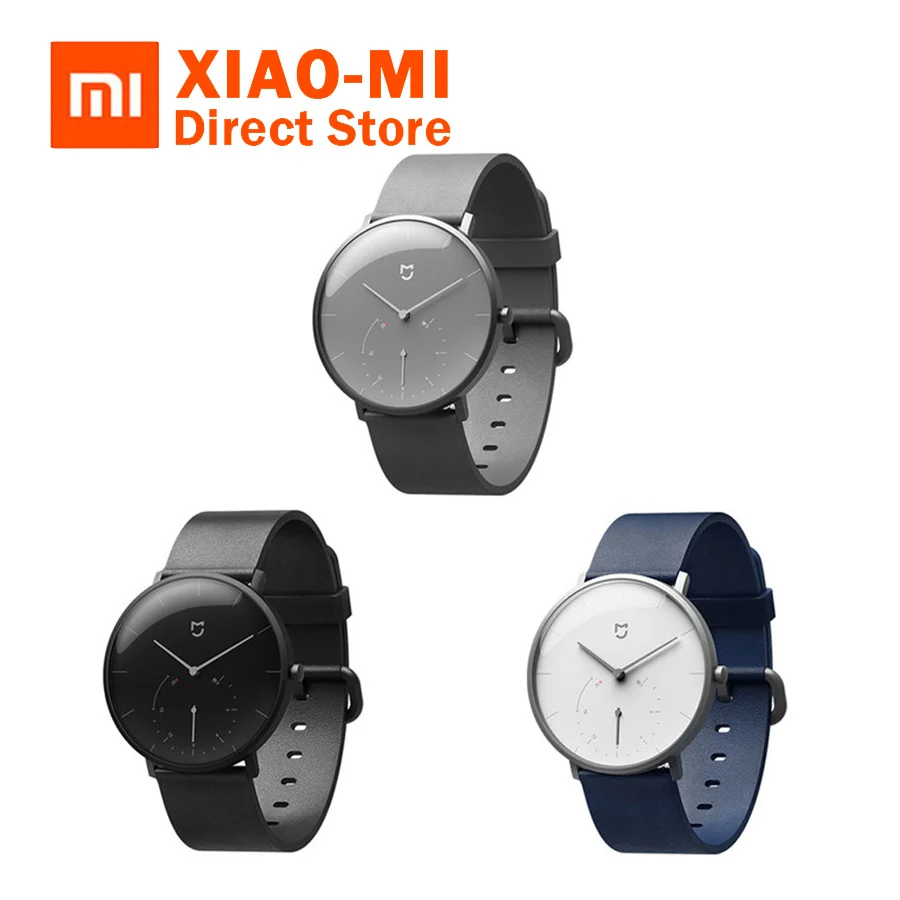 Новые умные кварцевые часы Xiaomi Mijia для мужчин и женщин повседневные