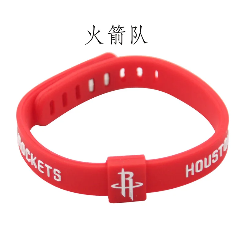 كرة سلة عالية الجودة الرياضة الطاقة سوار سيليكون سوار الطاقة معصمه كرة السلة فريق قابل للتعديل حجم بالجملة