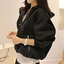 

New Fashion Women Casual Thicken Hoodie Coat Warm Thicken Outerwear