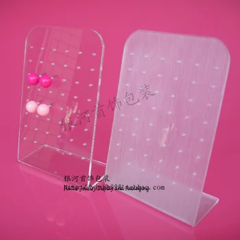 

Earring Display Earring Studs Holder 48 Holes 24 Pairs Earring Stand Jewelery Display Case Jewellery Display Stands Acrylic