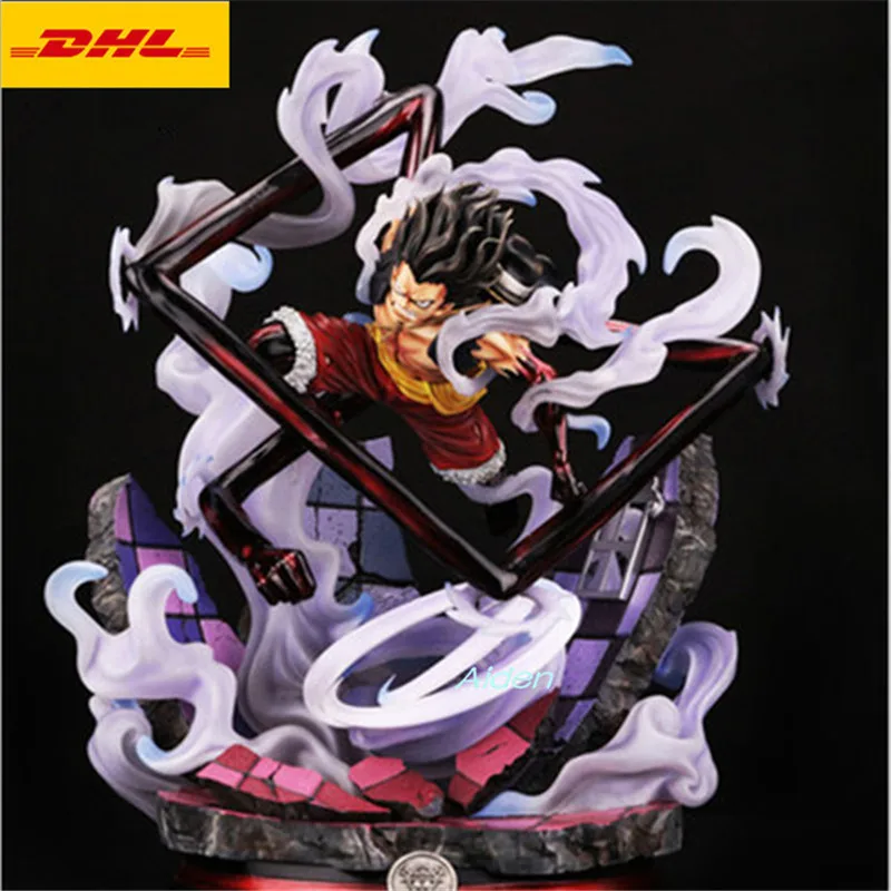 

16" Statue ONE PIECE Bust Monkey D. Luffy Full-Length Portrait The Straw Hat Pirates GK Action Figure Model Toy BOX 40CM Z1145