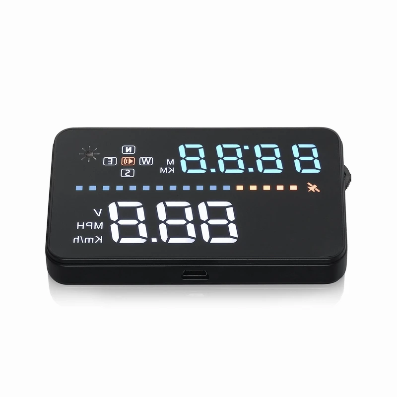 Ouchuangbo HUD Автомобильный дисплей Цифровой спидометр OBD2 предупреждение о превышении скорости|obd2 display hud|hud speedup |