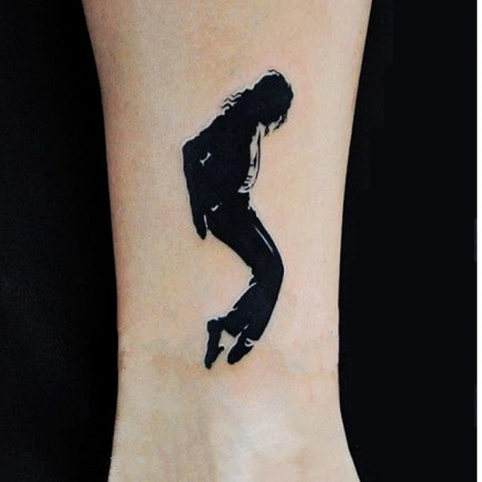Ebay Hot Mike. Jackson Dance Pattern Waterproof Disposable Tattoo Tattoo  Sticker - Temporary Tattoos - AliExpress