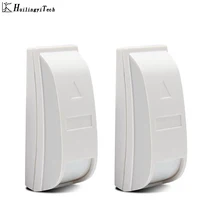HuilingyiTech Multiple Wired Mini PIR Motion Sensor Alarm Detector for Home Security Alarm System Kits golden security wired waterproof pet immune pir motion sensor detector home security for g90b plus kerui alarm system