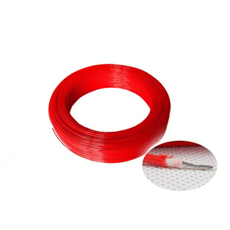 UL3122 Silicone Braided Wire 50M High Temperature Wire Glass Fiber Silicone Rubber Flame Retardant Tinned Soft Copper Cable      (9)