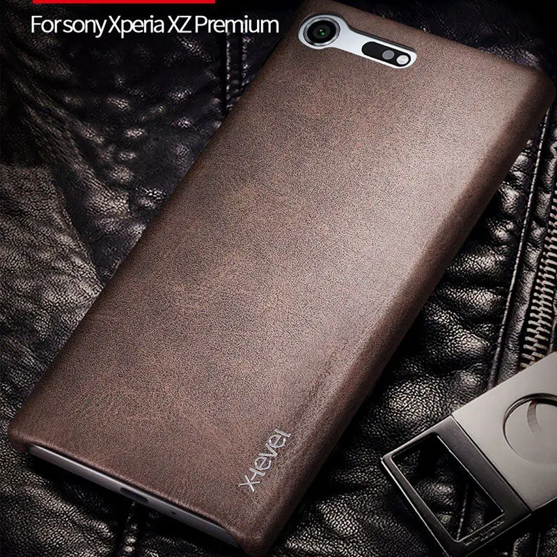 

X-Level Leather Phone Case For Sony XZ Premium Cover For Sony Xperia XZ Premium Etui For Sony Experia Premium XZ G8142 G8141