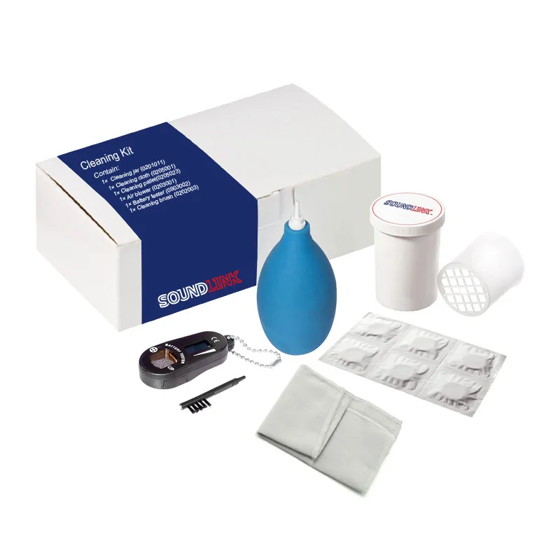 Hearing Aid Cleaning Kit Hearing Aid Earmold Cleaning Tablet Cloth