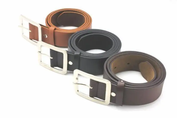 

Men Belt 2019 Men's Casual Faux Leather Belt Buckle Waist Strap Belts