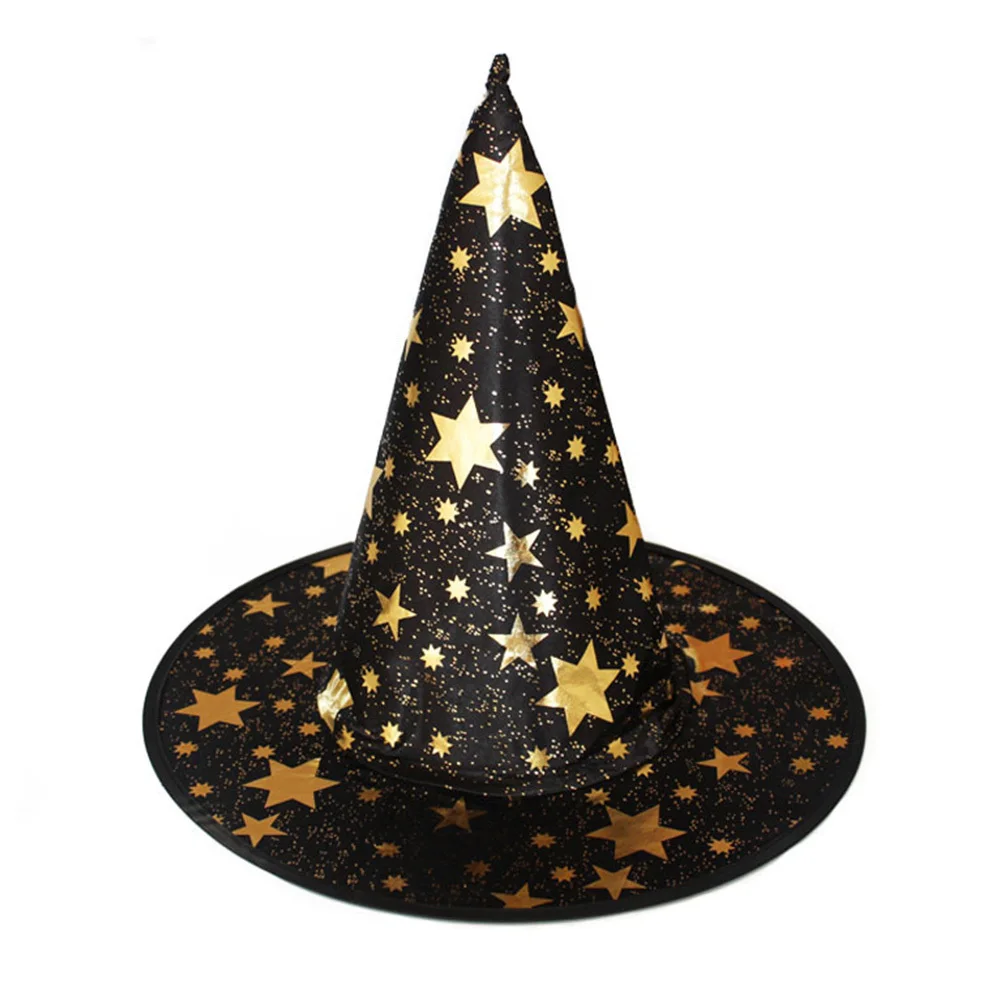 

6pcs/set Cloth Masquerade Wizard Hat Party Caps Cosplay Costume Halloween Party Fancy Dress Decor Halloween Witch Hats New HOt