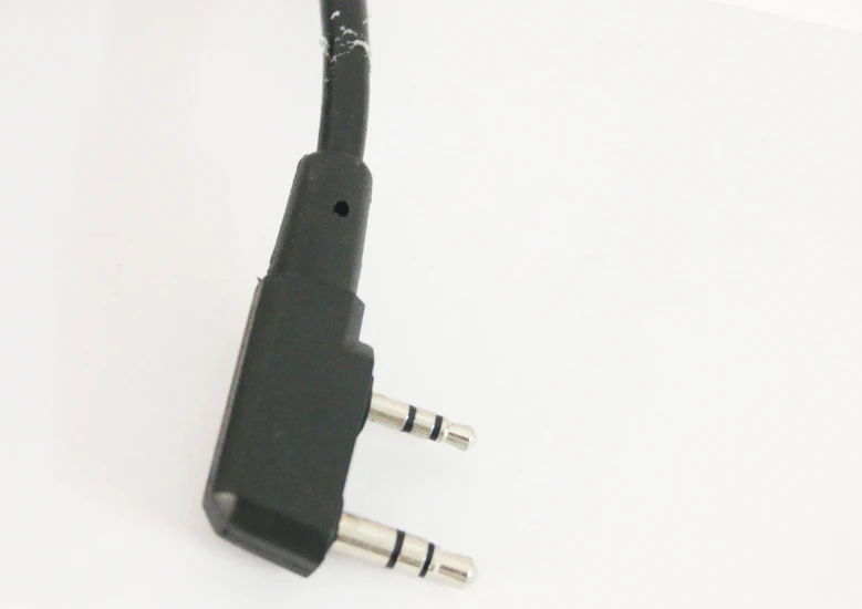 Водонепроницаемый PTT штекер кабеля для Airsoft Пейнтбол Z Тактический comtacii MSA Шум гарнитуры снижения z 114 - Цвет: KW  PINS