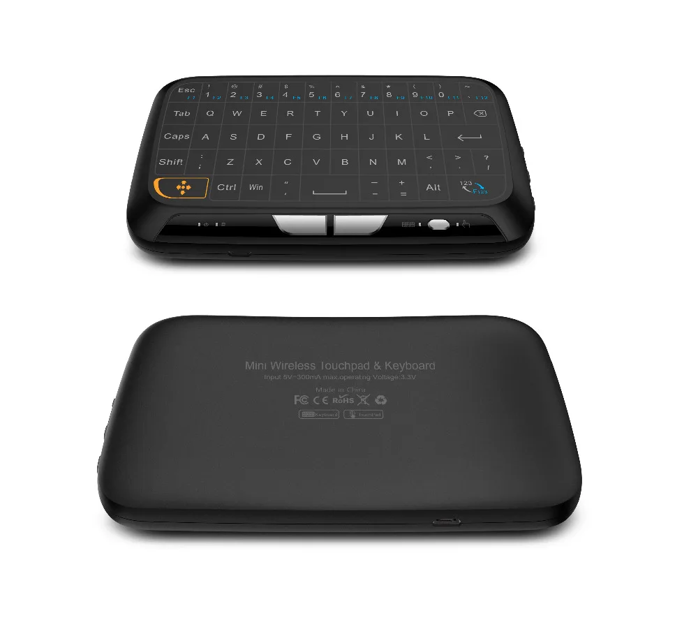HEYNOW 2,4 ГГц Беспроводная сенсорная клавиатура H18 Air mouse tv пульт дистанционного управления Мышь для Windows PC Android tv Box Kodi GooglePad