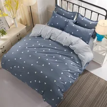 Luxury Bedding Sets 3/4pcs Geometric Pattern Bed Linings Duvet Cover Bed Sheet Pillowcases Cover Set bedding set sailid a 108 1 cover set linings duvet cover bed sheet pillowcases tmallts