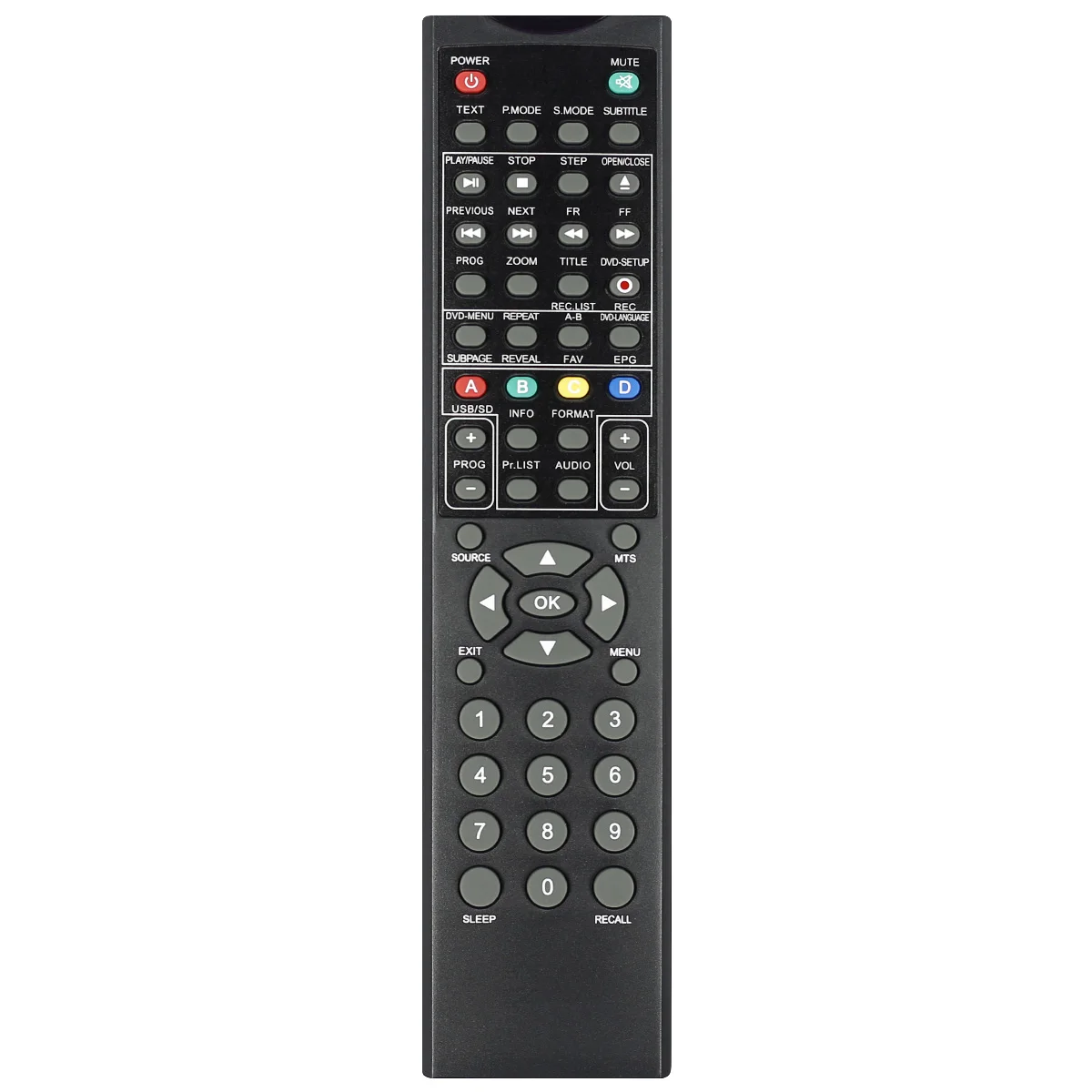 New remote control suitable for nuovo vivo viano LCD LED TV DVD player