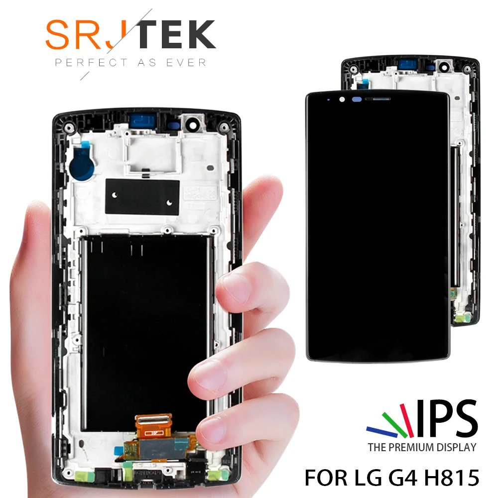 

5.5" ORIGINAL LCD for LG G4 H815 Display Touch Screen Digitizer with Frame H810 H811 Display for LG G4 Dual LCD Replacement