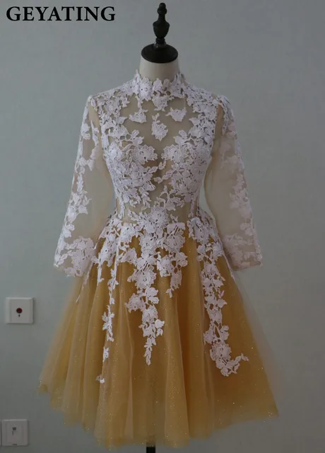 Gold Sequin Cocktail Dress
