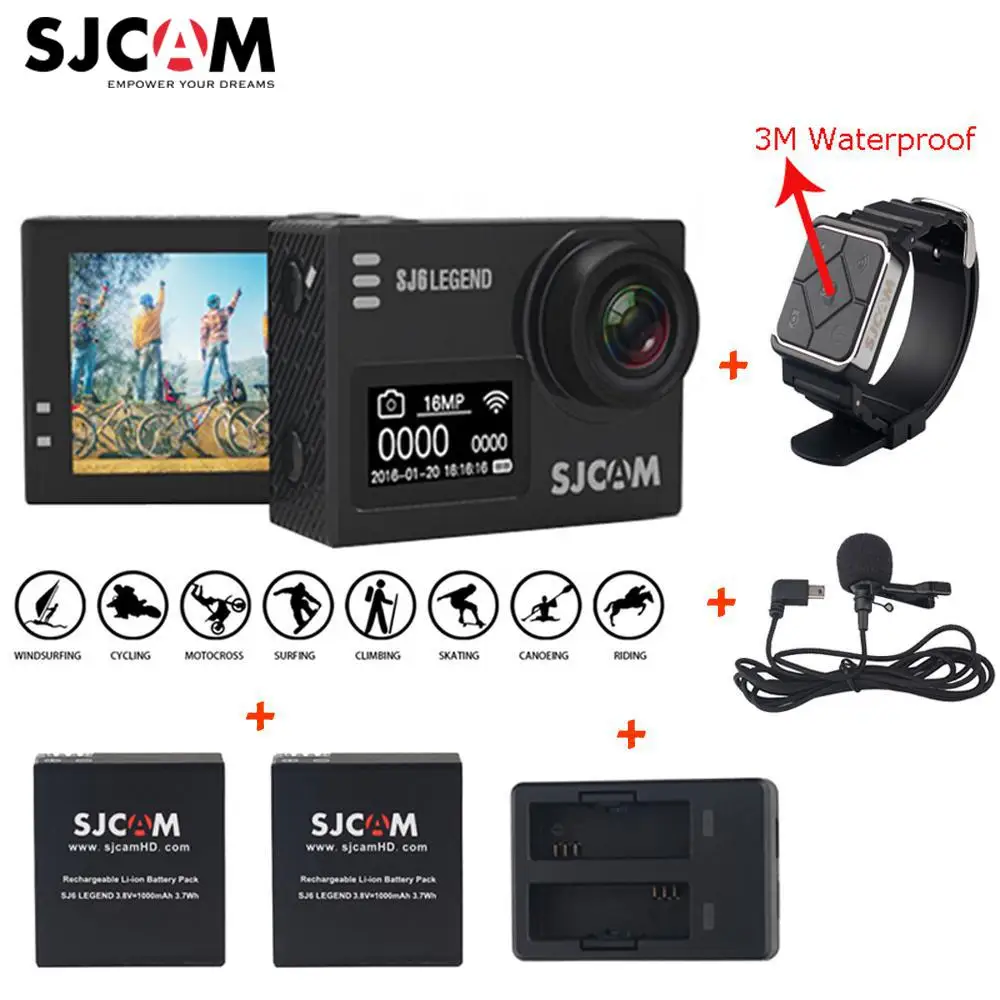 Buy SJCAM SJ6 Legend 4K 24fps Ultra HD Notavek 96660