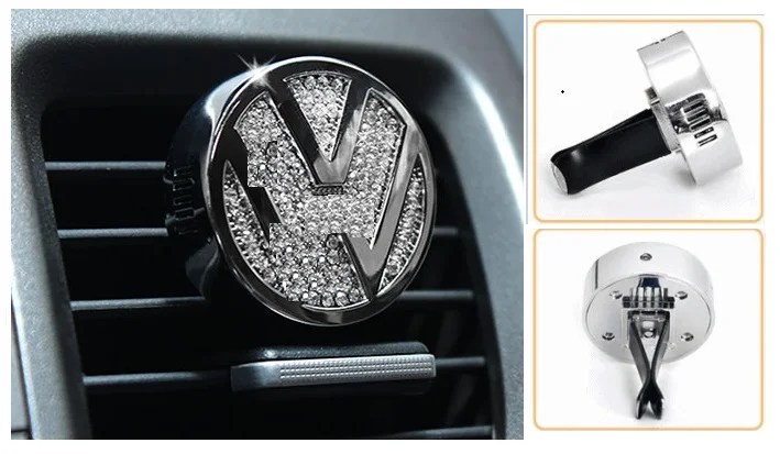 Sign Auto Mark Car Perfume Clips Seat liquid Air Freshener For Car Auto kit Auto Interior Accessories decoration X01