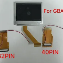 ЖК-экран kingd GameBoy Advance для GBA SP AGS 101 Highlit lcd экран OEM с подсветкой ярче с 40pin/32pin ленточным кабелем
