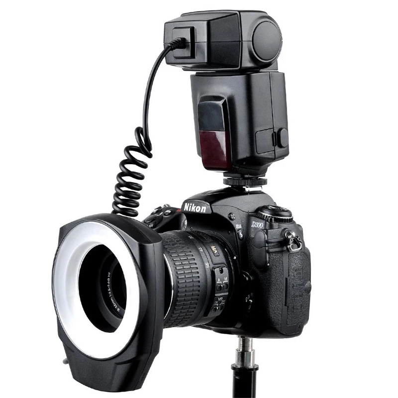 Godox ML-150 Macro Ring Flash Light Speedlite with 6 Lens Adapter Rings for Canon Nikon Pentax Olympus DSLR cameras
Godox ML-150 Macro Ring Flash Light Speedlite with 6 Lens Adapter Rings for Canon Nikon Pentax Olympus DSLR cameras