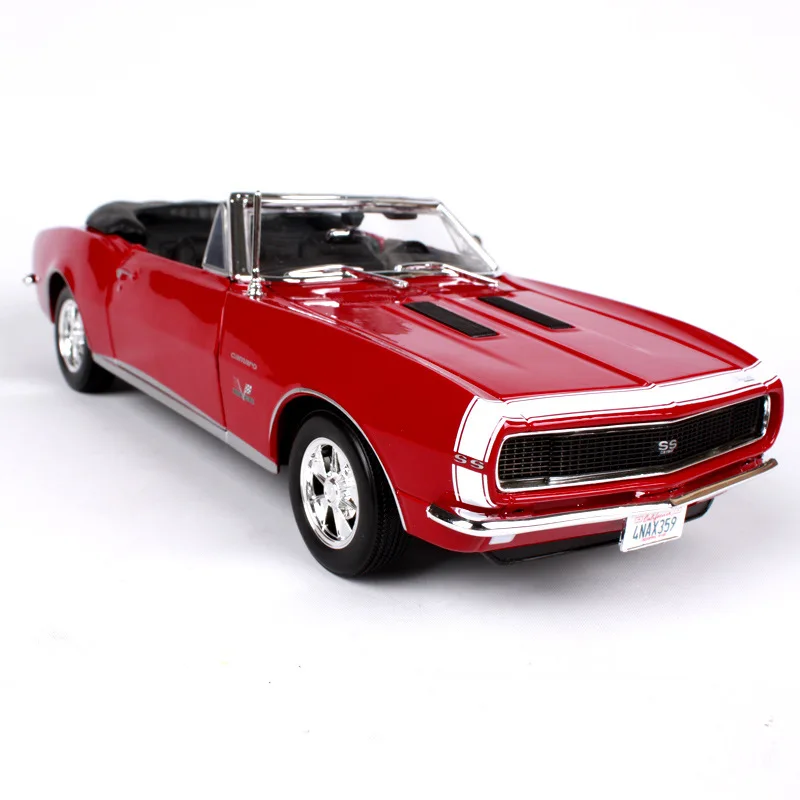 Maisto 1:18 1967 Chevrolet Camaro SS 396 сплав Ретро модель автомобиля классический автомобиль