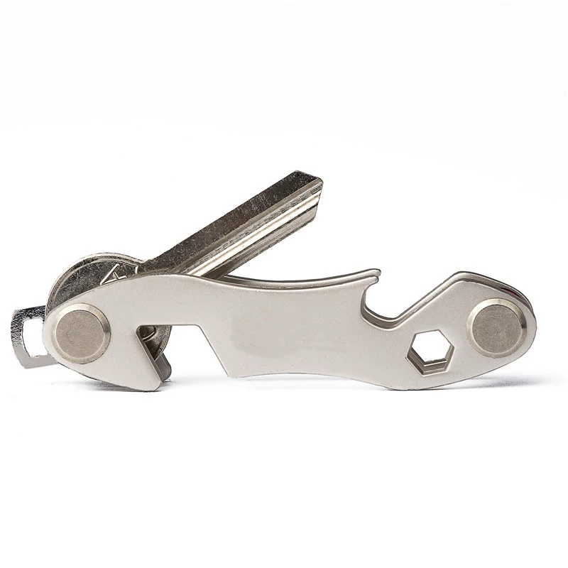 

MULTI FUNCTION TOOLS Key Organizer ZINC ALLOY Key Chain BOTTLE OPENER & PHONE STANDS DURABILITY Keysholder Wallets