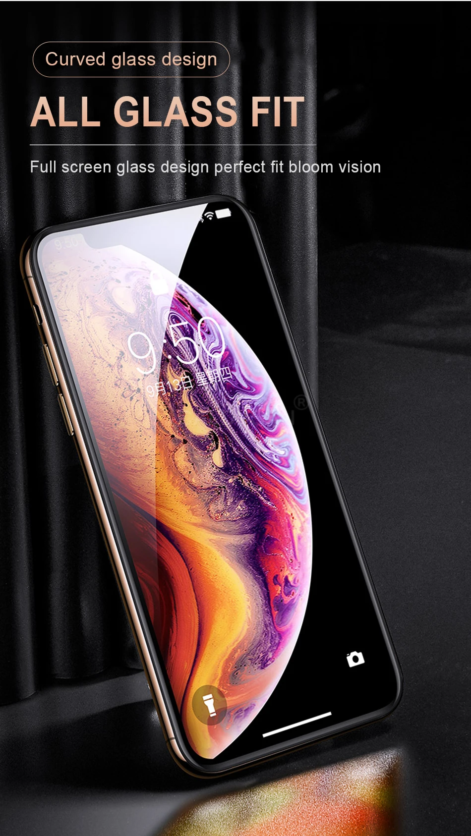 11D Curved Full Protective Glass On The For IPhone XS XR XS Max X Tempered Film For IPhone XR X XS Max Screen Protector Glass