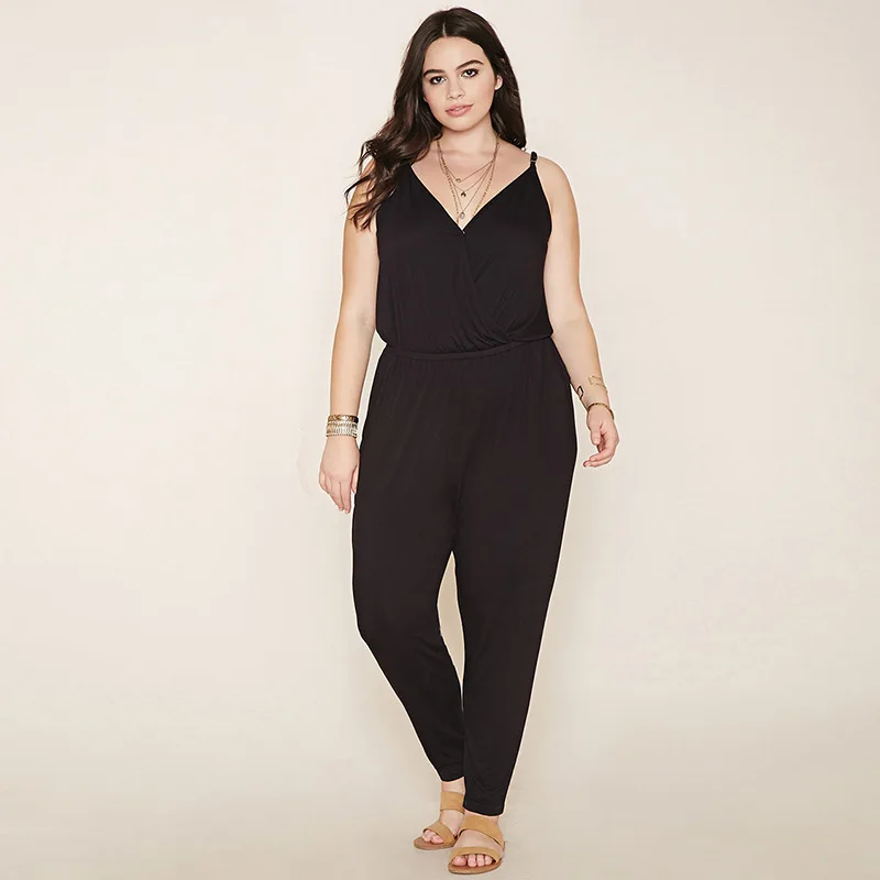 DoreenBow New Fashion Woman Plus Size Bodysuits Sexy Loose Summer