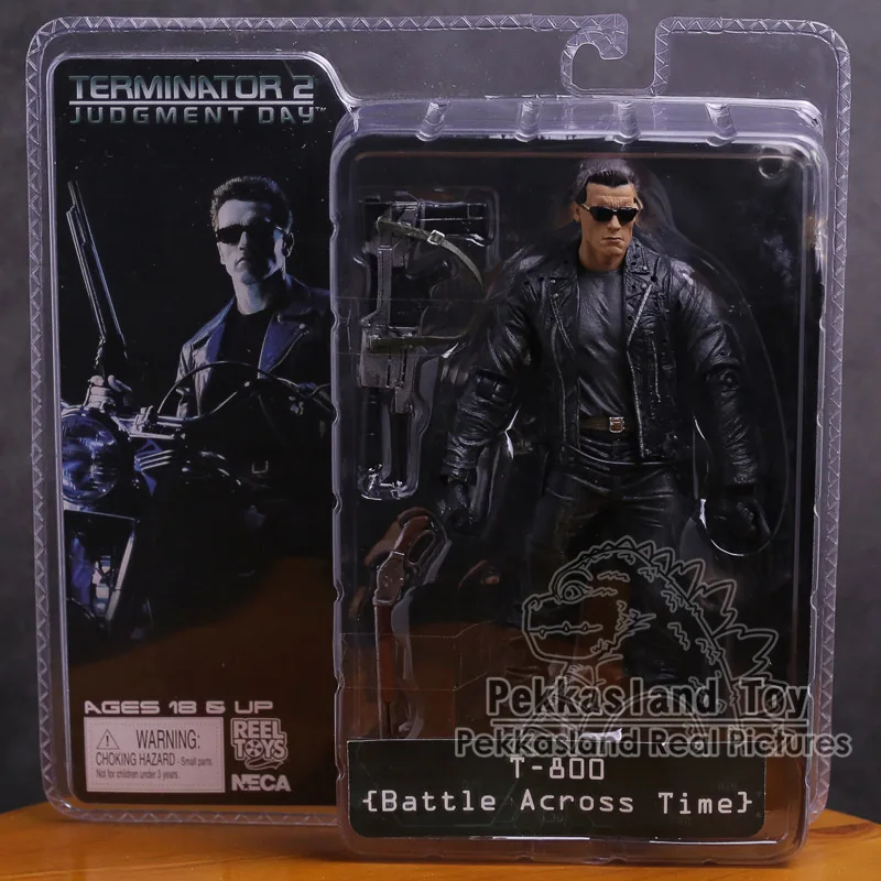 NECA Терминатор 2 T-800 T-1000 эндоскелет ПВХ фигурка коллекционная игрушка " 18 см