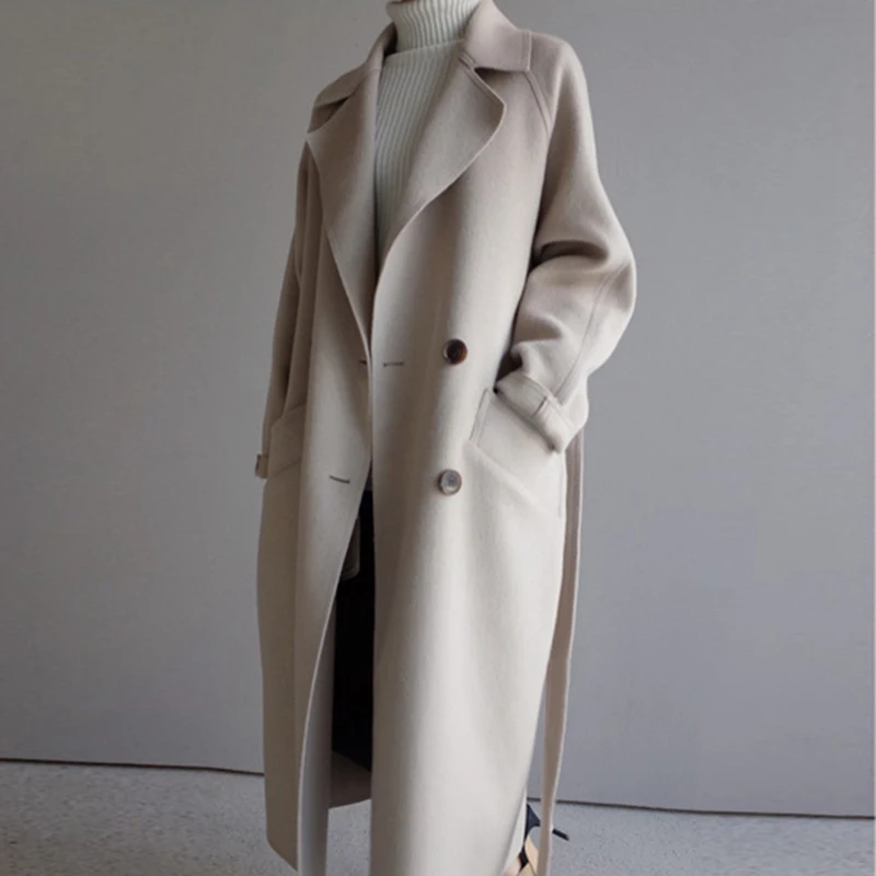 White Veste En Vêtements Manteaux 2019 Laine White Manteau apricot black Abrigo Coréenne thicken thick Apricot Surdimensionné Femelle My2284 Cru Mujer D'hiver black Femmes Automne De A7dqUwzU