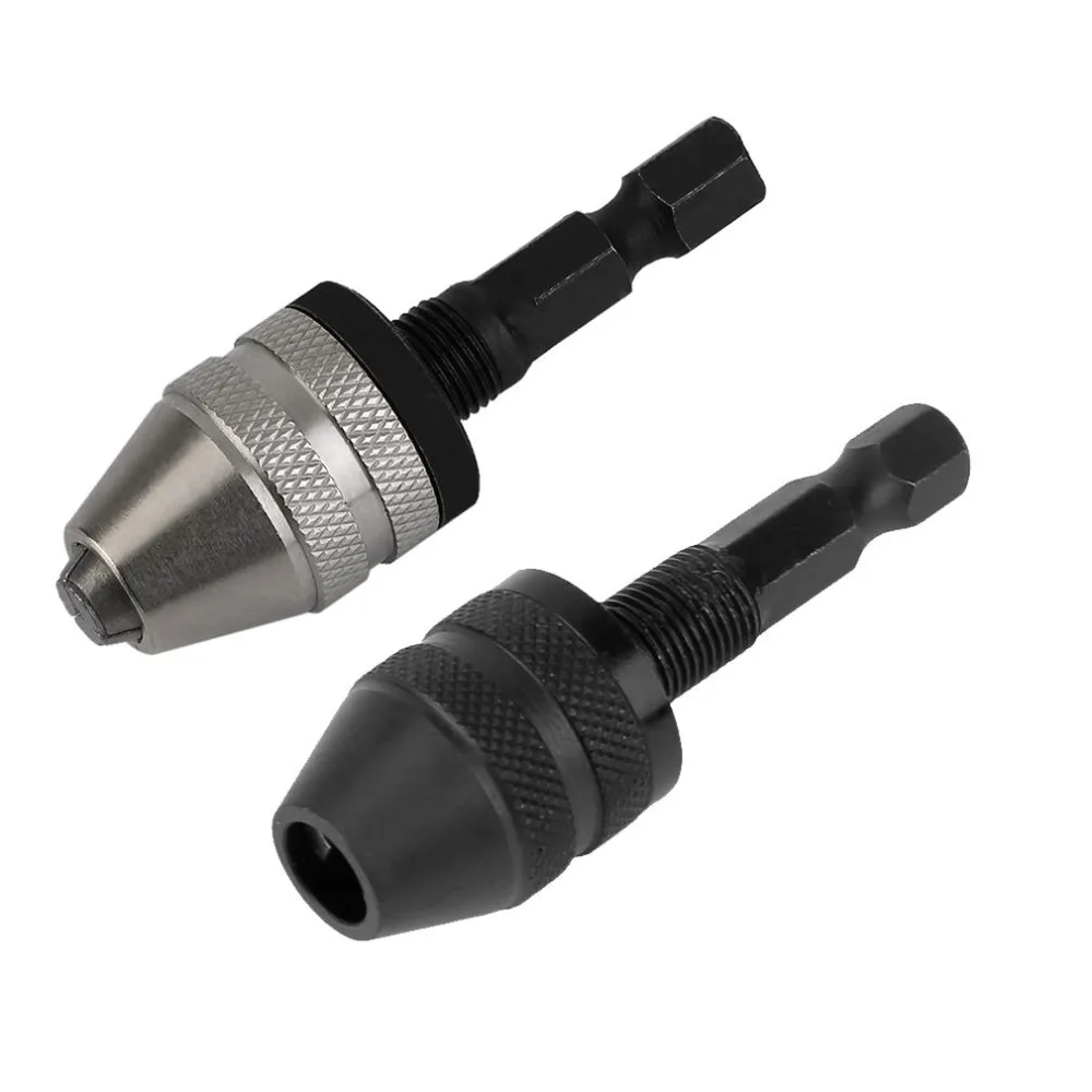 1pc Drill Chuck Mini Quick Change Hex Shank Keyless Drill Chuck Drills