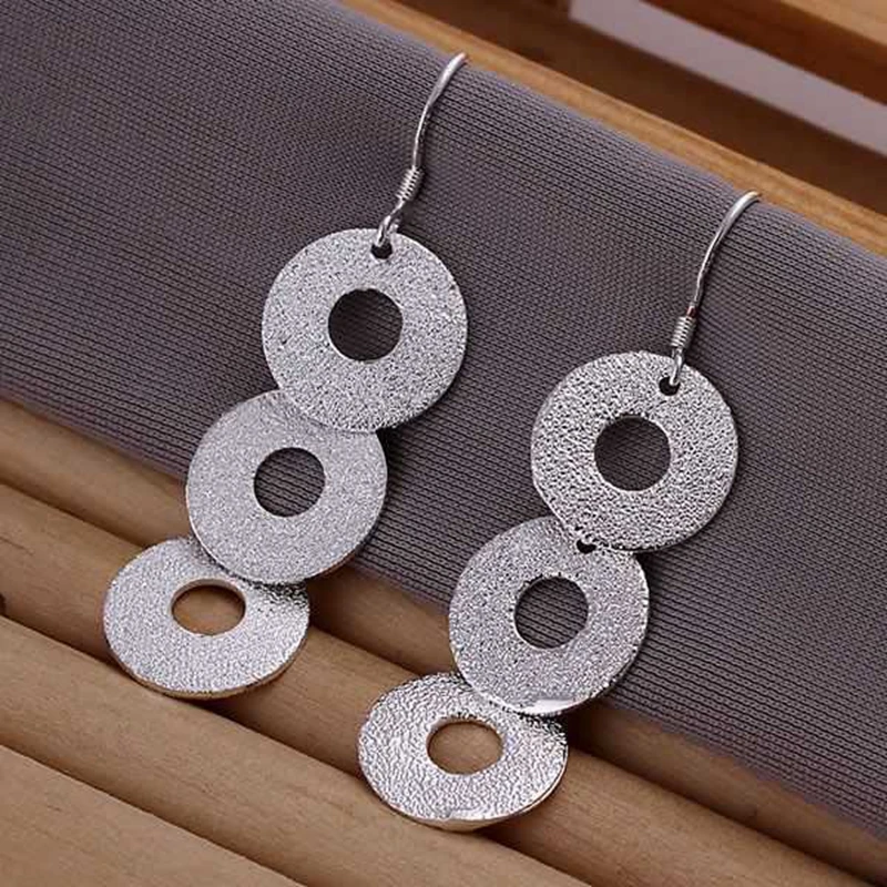 Earrings silver plated Clearance