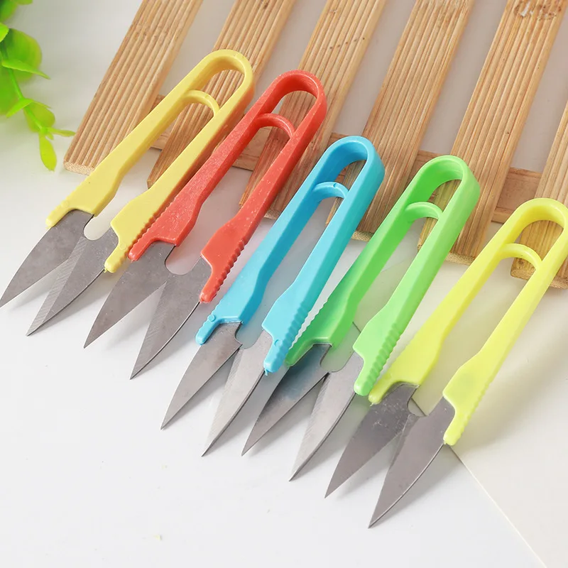

1pcs Fishing Tool Fish Use Scissors U-shaped Sharp Scissors To Cut Fishing Line Fishing Accessories Tackle