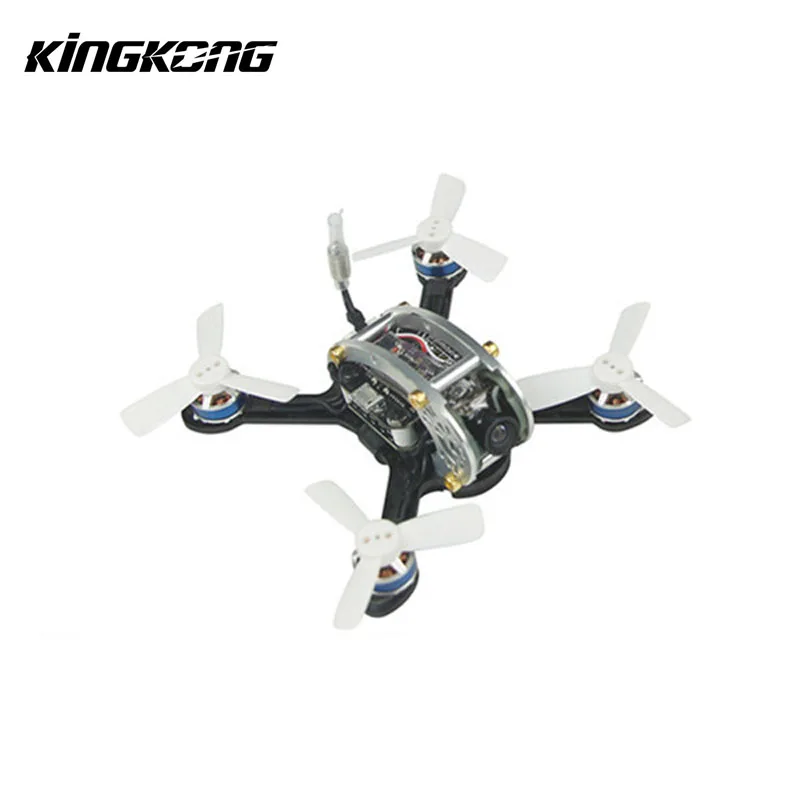 Квадрокоптер Kingkong FLY EGG 100 мм F3 10A 4в1 Blheli_S 25/100 МВт 16CH 800TVL камера гоночный RC PNP BNF |