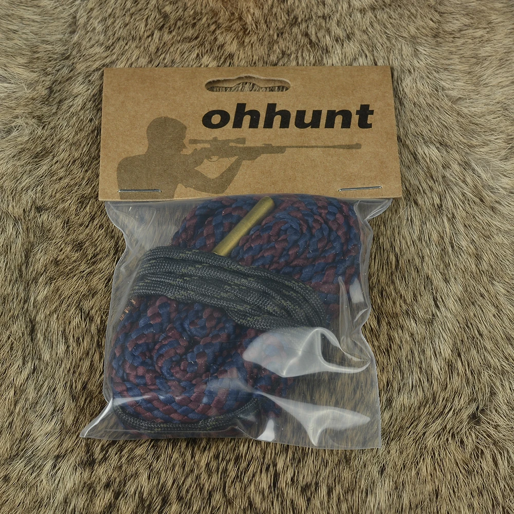 Ohhunt охотничья змея. 177. 22. 30. 338. 357. 410. 416. 44/. 45 6 мм 7 мм 8 мм 9 мм 12GA 16GA 20GA очистка винтовочного отверстия Очиститель