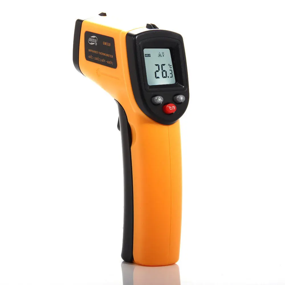 

MYLB Non-Contact IR Infrared Digital Temperature Gun Thermometer Laser Point GM320