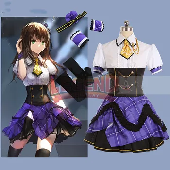 

Game THE IDOLM@STER PLATINUM STARS Shibuya Rin Cosplay adult costume outfit custom made halloween