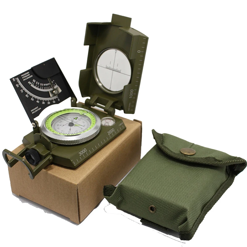Outdoor Survival Military Compass Camping Hiking Water Compass Geological Compass Digital Compass C