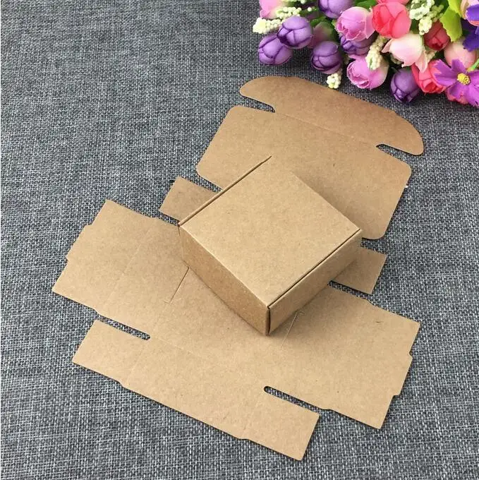 24 Stück Karton Papier Schmuck Aufbewahrungsboxen Ring Box Hochzeit Candy 