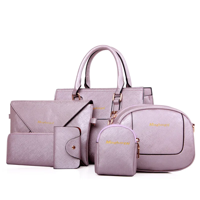 

2018 New Arrival Brand Soft Solid PU Leather Handbags High Quality Large Capacity Solid Casual Women Factory Outlet Handbags 709