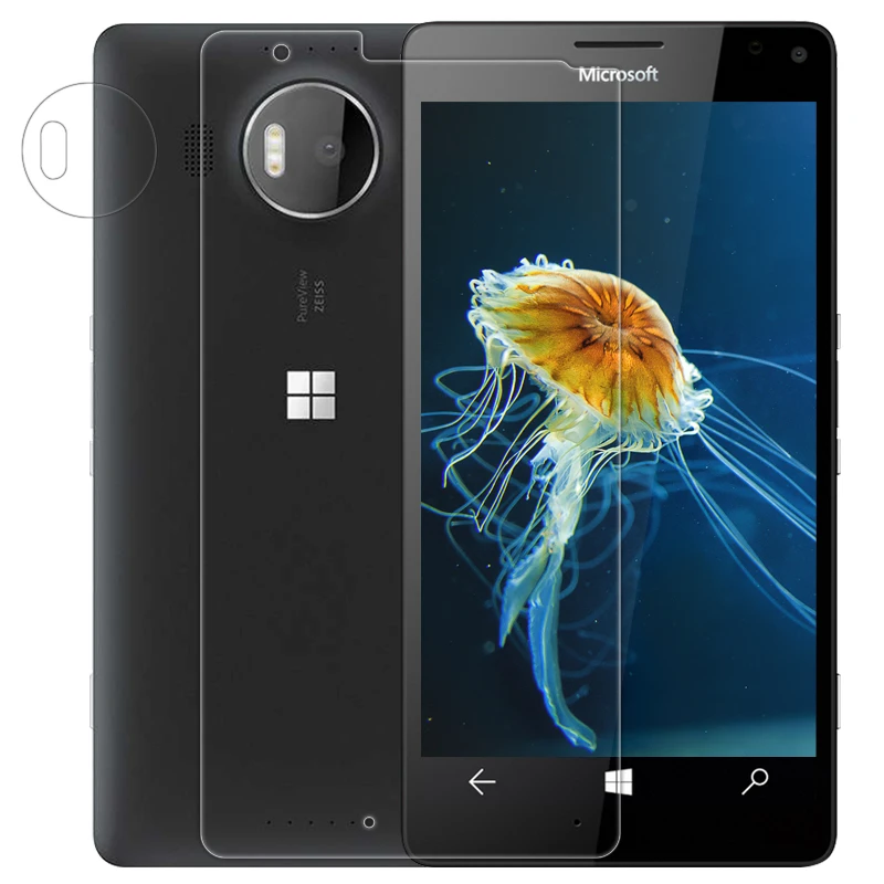Makavo 0.26 мм тонкий 2.5D Премиум закаленное Стекло для Microsoft Nokia Lumia 950 XL Экран протектор
