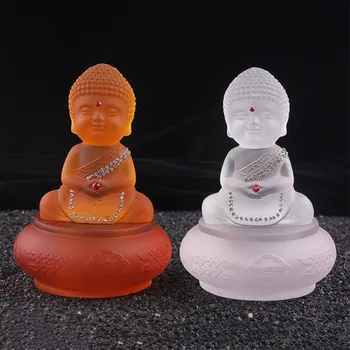 

Simulation Tathagata Miniature Car Interior Decoration Figurine Toy Statue Model Small Ornament Garden Decoration Home Decor