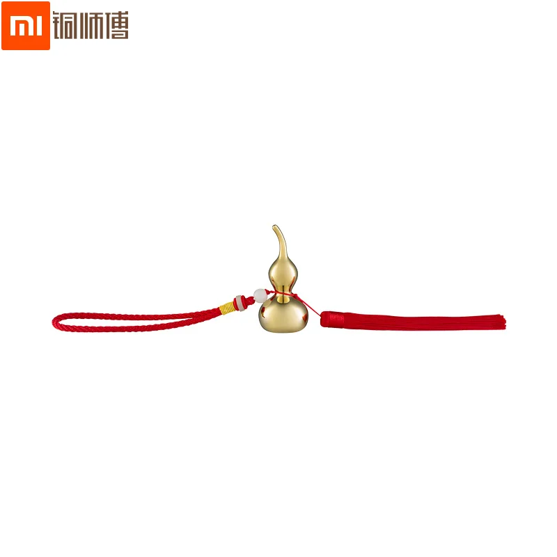 Xiaomi Tongshifu Lucky Brass Gourd PVD золотое покрытие милый нежный подлинная жизнь эстетическое украшение желаний бутылка подарок