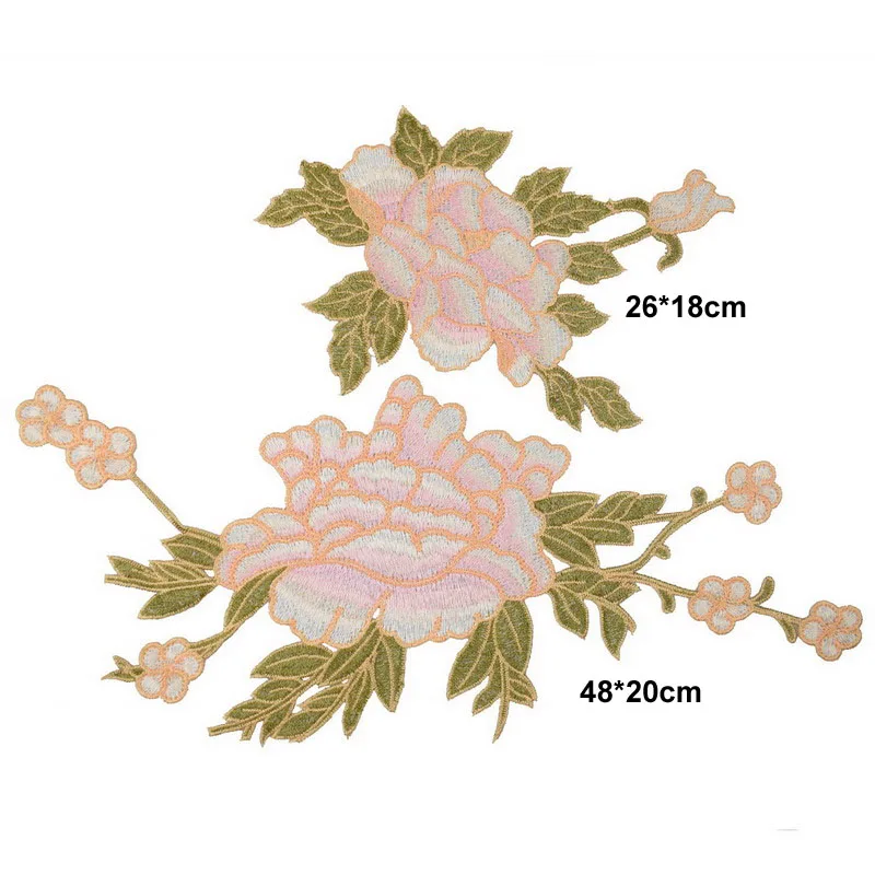 2 шт./компл. вышивка цветок пришить патч платье шляпа сумка аппликация ремесла аксессуары для одежды DIY платье исправление джинсы нашивки NL388