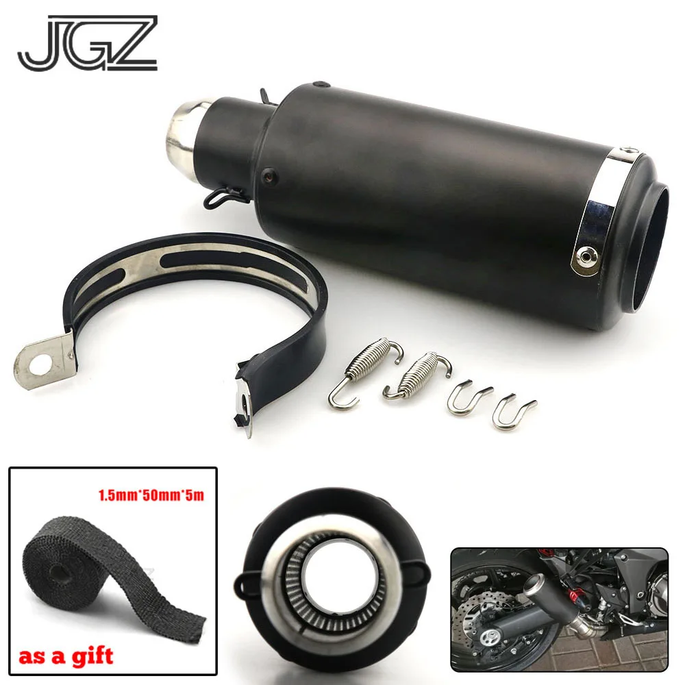 

Universal Modified Motorcycle Exhaust Pipe Tail Escape Muffler System Racing For Honda YAMAHA Benelli Kawasaki KTM Ducati Suzuki