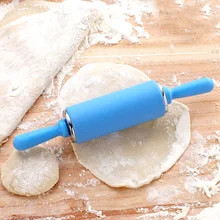 Выпечки муки палку стержень поверхности ролика муки stick силиконовая детская пластиковая ручка не дизайн палку инструменты