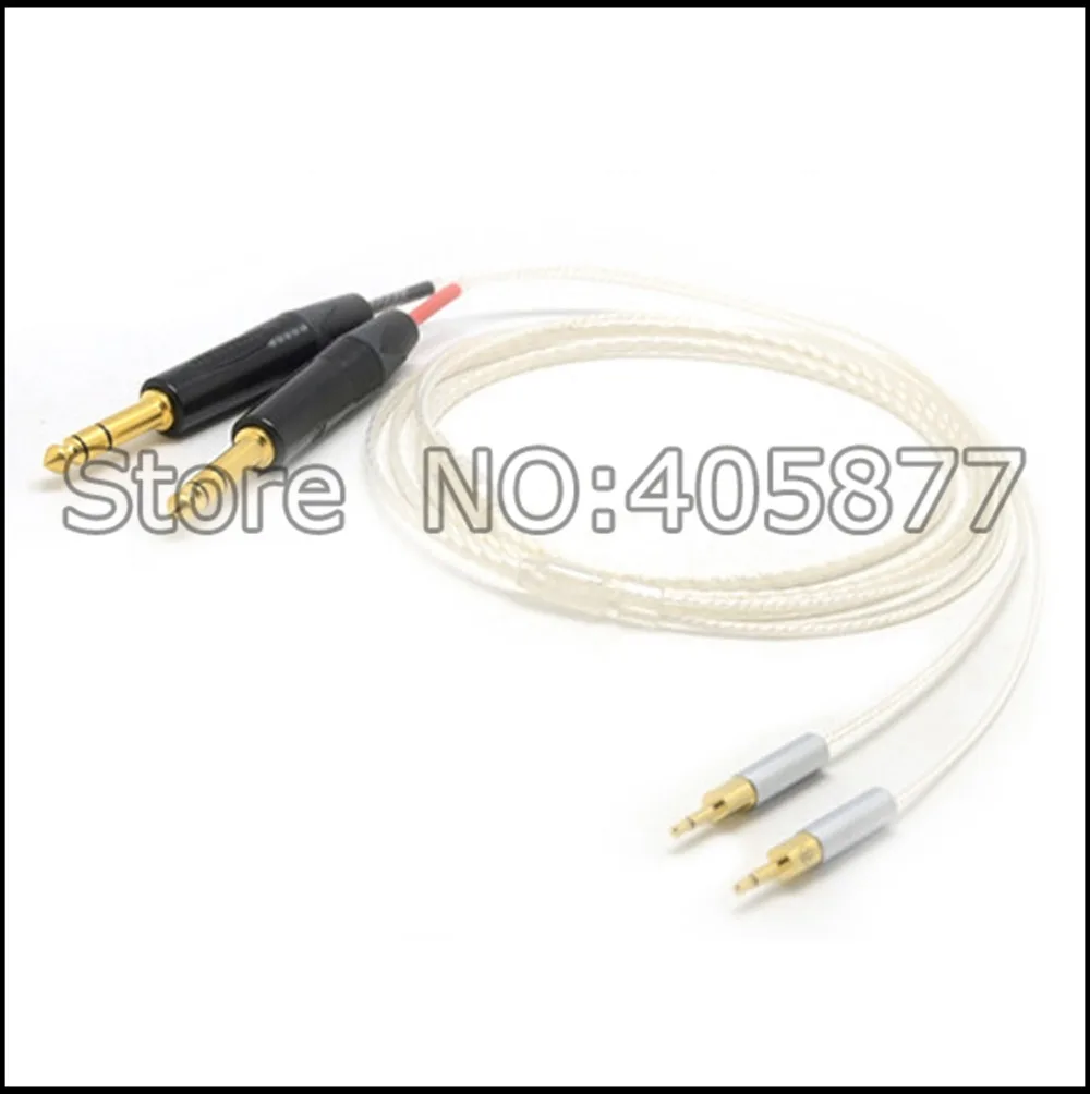 Custom High Quality 8cores Silver Plated Upgraded Audio Cable Cord For