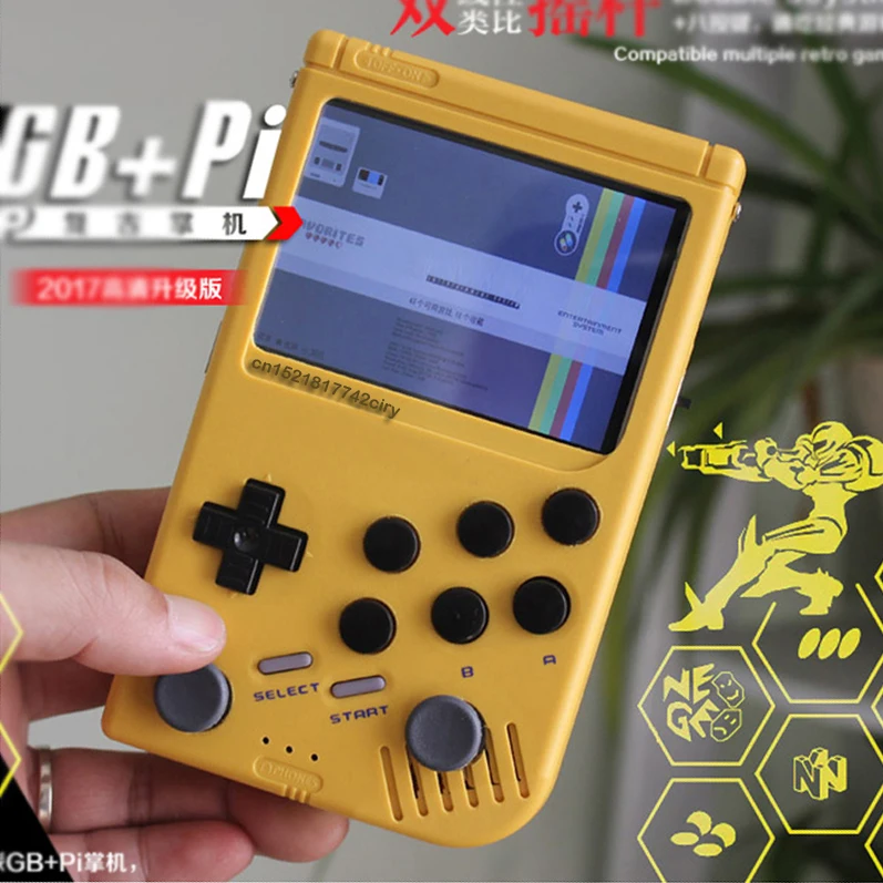 Double joystick arcade handheld game Raspberry Pi retro gameboy game console Super HD IPS Production cycle available 12~22 days