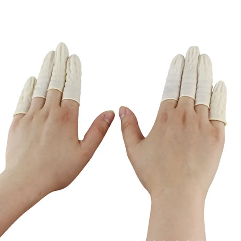 Buy 500pcs Disposable White Finger Cots Anti Static
